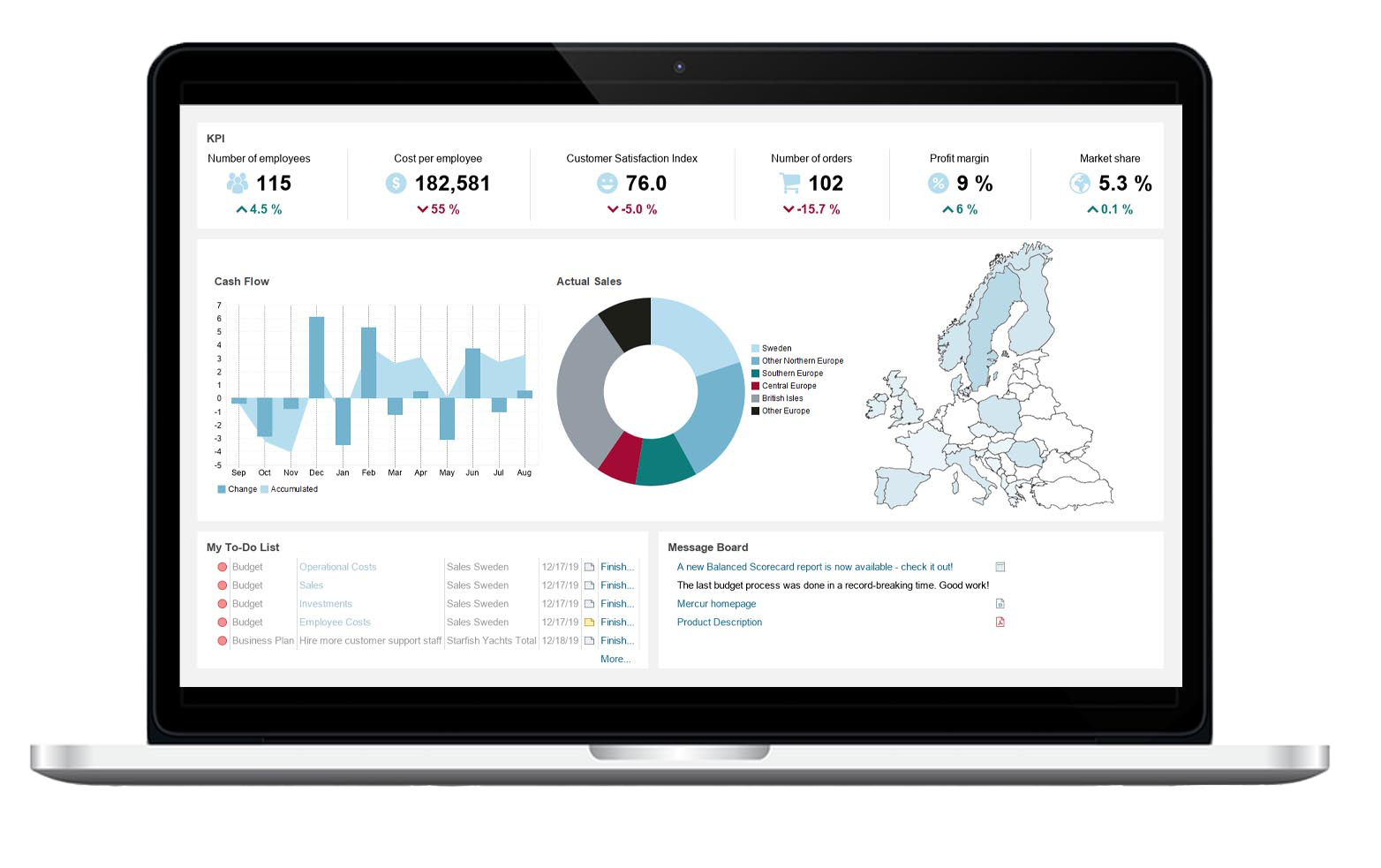Solutions for Budgeting, Forecasting & Reporting | Mercur
